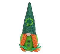 BESPORTBLE St Patrick's Day Gnome Doll Faceless Desktop Ornament