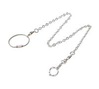 BESPORTBLE Stainless Steel Bird Chain for Parrots Bird Harness Accessory Parrot Training Rope Parakeet Leash