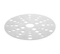 BESPORTBLE Stainless Steel Heat Diffuser Plate 18cm Metal Conduction Sheet Induction Cooktop Adapter Plate for Gas Stove Kitchen Heat Conduction Accessory