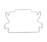 BESPORTBLE Stainless Steel Kitchen Garbage Bag Holder Stand Adhesive Strip Indoor Cabinet Trash Bag Dispenser for Under Sink for Kitchen Cupboard Door