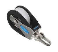 BESPORTBLE Stainless Steel Nylon Sailboat Pulley Block Swivel Pulley for Yacht Kayak Canoe Smooth Silent Operation Wear-resistant Sailing Hardware