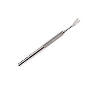 BESPORTBLE Stainless Steel Pet Remover Tool Set Louse Removing Tools for Dogs and Cats Non-chemical Safe Easy to Use Includes Dual-sided Remover and Hook for Comfortable