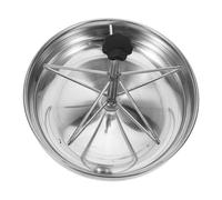 BESPORTBLE Stainless Steel Pig Feeder Large Capacity Heavy Duty Guinea Pig Food Bowl Livestock Feeder