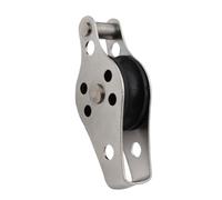 BESPORTBLE Stainless Steel Pulley Boat Pulley Waterproof Heavy Load Capacity Silver Nylon Rope Lifting Weight Things