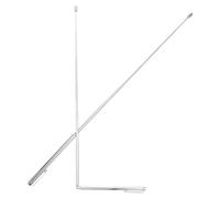 BESPORTBLE Stainless Steel Retractable Dowsing Rods for Treasure Hunting and Water Detection, Adjustable Pen Shape Design, Sturdy Metal Material, for Outdoor Divining and Measuring Tasks