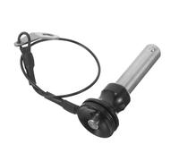 BESPORTBLE Stainless Steel Self Locking Positioning Pin with Quick Release Push Button for Line Array Speaker Stability Durable Corrosion Resistant Pin for Concerts and Live Events Easy