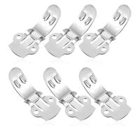 BESPORTBLE Stainless Steel Shoe Clips 25 Pcs Decorative Buckles