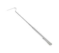 BESPORTBLE Stainless Steel Snake Hook Telescoping Tool for Safe Reptile Management and Capture for Herpetology and Wildlife Control