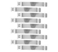 BESPORTBLE Stainless Steel Spring Clip Quick Installation Retainer Spring Clips for Cup Dispenser 9pcs Adapting to Multiple Cup Sizes in Home and Office