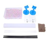 BESPORTBLE Static Electricity Experiment Kit with Friction Rod, Silk and Rubber Electrostatic Accessories, Physics Teaching Aid for Classroom Science Experiments and DIY Learning Activities