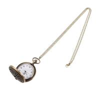 BESPORTBLE Steampunk Hollow Pocket Watch Pendant with Chain Vintage Retro Design for Men and Women Stylish Decorative Timepiece Necklace Accessory for Everyday and Special Occasions