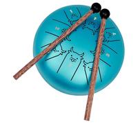 BESPORTBLE Steel Tongue Drum Boys and Girls Adults Percussion Instrument Steel Drum for Beginners Mallets Lotus for Music Practice