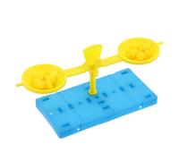 BESPORTBLE Stem Science Balance Scale for DIY Assembly Plastic Lever Scale Teaching Physics Principles Preschool Classroom for Hands Learning and Critical Thinking Development