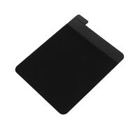 BESPORTBLE Stick-on Laptop Organizer Storage Bag for Portable Hard Disk and Wireless Mouse, Super Thin Elastic Fabric Sleeve in Black, Protective Storage Solution for Travel and Daily Use