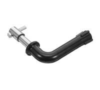 BESPORTBLE Stove Door Handle, Fireplace Door Handle Hardware, Black Bakelite and Iron, Fire Resistant, Smooth Operation, Easy Installation, Universal Appliance Fit for Fireplaces, Boilers