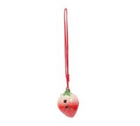 BESPORTBLE Strawberry Shaped 6-hole Ocarina Wind Instrument for Children Beginner Practice, Creative Half-red Fruit Modeling Musical Instrument and Souvenir