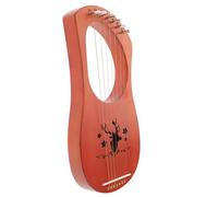 BESPORTBLE String Lyre Harp for Beginners Portable String Instrument with Rounded Edges Safe and Comfortable Musical for Adults Cultivates Interest and Provides Relaxation