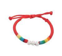 BESPORTBLE String Woven Rope Bracelet Handmade Adjustable Bracelet for Men Women Ethnic Charm Accessory for Daily Wear Parties Travel Durable Craftsmanship with Unique Style