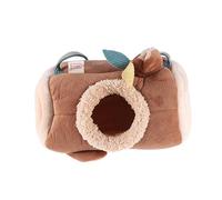 BESPORTBLE Stump Hanging Bed Hammock for Small Animals Cozy Snuggle Sack for Guinea Pig Hamster and Chinchilla Private Space and Play