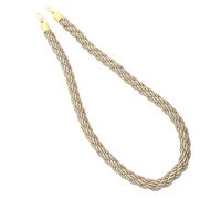 BESPORTBLE Sturdy Hooks Queue for Control and Easy Management Crowd Beige Jute Twisted Rope Barrier with Zinc in Alloy Installation and Reliable Use Movie Theaters and Public Events