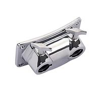 BESPORTBLE Sturdy Metal Drum Mount Bracket with Double Holes for Drum Kit Accessory Lightweight and Secure Hold