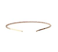 BESPORTBLE Stylish Crystal Hair Headband for Bride and Party Lightweight Headdress with Detailed Craftsmanship Eye-catching Accessory for Performance and Cosplay Events Golden Color