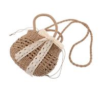 BESPORTBLE Summer Beach Woven Bag: Beach Hollow Tote - Trendy Hand-Woven Hobo Purse For Vacations Parties & Casual Over-The-Shoulder Wear