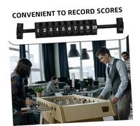 BESPORTBLE Table Soccer Score Keepers Abs Football Game Counters Multipurpose Scoring Markers for Foosball Table Football Board Games Indoor Outdoor Use