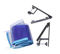 BESPORTBLE Pong Rack with Metal Clamp Posts Table Tennis Net Phone Carrier for Running Net Sticker Accessories Steppers for Exercise Party Bag Fillers P302 Net Post Pingpong