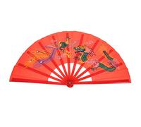 BESPORTBLE Tai Chi Performance Fan with Handheld Dancing Fan for Martial Arts Stage Shows Party Festival Gift Compact and