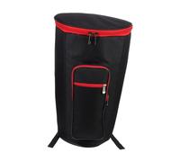 BESPORTBLE Tambourine Backpack Padded African Drum Carry Case Gig Bag Backpack for Percussion Instrument Water Resistant Material for Concert Practice Scenario