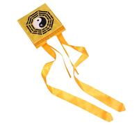 BESPORTBLE Taoist Master Cosplay Hat Traditional Chinese Style Performance Cap with Taichi Design Handmade Collector Item for Role Play Festivals and Cultural Events