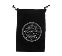 BESPORTBLE Tarot Card Drawstring Pouch Portable Tarot Storage Bag Jewelry and Crystals Chic Pouch Adjustable Closure for Easy Access