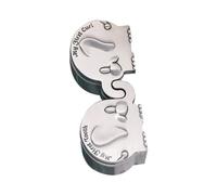 BESPORTBLE Teeth Box Zinc Alloy Keepsake for Newborns Lovely Elephant Shape My First Tooth and Curl Storage Shower Birthday Memory Organizer