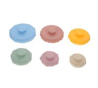 BESPORTBLE Teething Safe Soft Stacking Rings for Months Rounded Edges for Hand Protection Enhances Color Recognition Coordination and Imagination