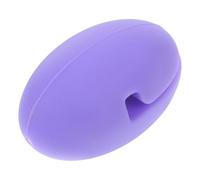 BESPORTBLE Temperature Probe Clamp Silicone Holder for Pot Scratch Thermometer Clip for Frying Candy Making Food Grade High Temperature Resistant Compact Design Purple