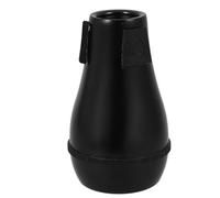 BESPORTBLE Tenor Trombone Mute Silencer for Practice Music Instrument Accessory Abs Plastic Black Lightweight Reusable Easy to Remove Trombone Dampener