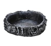 BESPORTBLE Terrarium Landscaping Adorn Resin Food Storage Basin Snake Water Bowl Reptile Feeding Bowl Pet Food Basin Suitable for Turtles Lizards