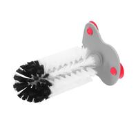BESPORTBLE Terrarium Scrub Brush with Suction Cup Base and Ergonomic Handle, Soft Bristle Turtle Shell Cleaner for Reptile and Lizard Vivarium, Gentle Dual Functionality Abs Material Brush