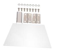 BESPORTBLE Thickened Clear PVC Replacement Panel for Popcorn Machine Lightweight Baffle with Smooth Surface and Rounded Edges Easy to Clean Protective Part Compatible with Commercial Popcorn