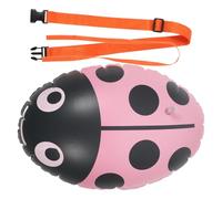BESPORTBLE Thickened Double Swim Buoy for Open Water Inflatable Portable Lifesaving Float Eye-Catching Design Training Device for Adults and Beginners