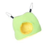 BESPORTBLE Thickened Plush Parrot Nest Winter Warm Hammock for Birds Cozy Sleeping Bed Detachable Design for Indoor Use Random Color