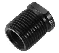 BESPORTBLE Threaded Shift Knob Adapter Kit for Manual Shifter Gear Stick with Alloy Construction, Black Colour, Easy Installation and Enhanced Driving Experience for Car Interior Accessories