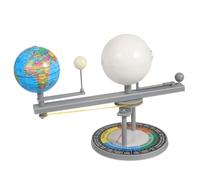 BESPORTBLE Three Sphere Planetarium Sun Earth Moon Orbital Model for Educational Science Learning Astronomy Teaching Aid Demonstrates Eclipse Principles and Celestial Movements