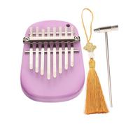 BESPORTBLE Thumb Piano Keys Mini Kalimba Wooden Finger Piano Portable Musical Instrument for Beginners Music Lovers