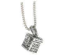 BESPORTBLE Titanium Steel Pet Ashes Urn Necklace Cremation Jewelry for Men Women Boys and Girls Ashes Keepsake Memorial Pendant