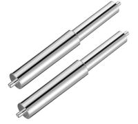 BESPORTBLE Toilet Paper Rod Replacement 2-Pack Plastic Toilet Tissue Roll Holder Insert Retractable Roll Spindle Push Fit Spindle Rod for Bathroom Home Hotel Restaurant