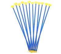 BESPORTBLE Toy Bow Replacement Arrows 12pcs Sucker Bow and for Kids Plastic Darts Plastic Outdoor Playsets Replacement Arrows Kids Toy Bow Replacement Toy Archery Toy Arrows for Boy Blue