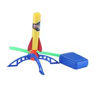 BESPORTBLE Toy Rockets with Adjustable Pneumatic Launcher for Children, EVA and Plastic Material, for Lawn and Garden Outdoor Educational Fun
