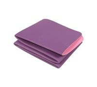 BESPORTBLE Tpe Folding Yoga Mat Lightweight Non-slip Exercise Mat for Outdoor Fitness and Indoor Yoga with Dual Color Design Comfortable Nap and Travel Gym Cushion